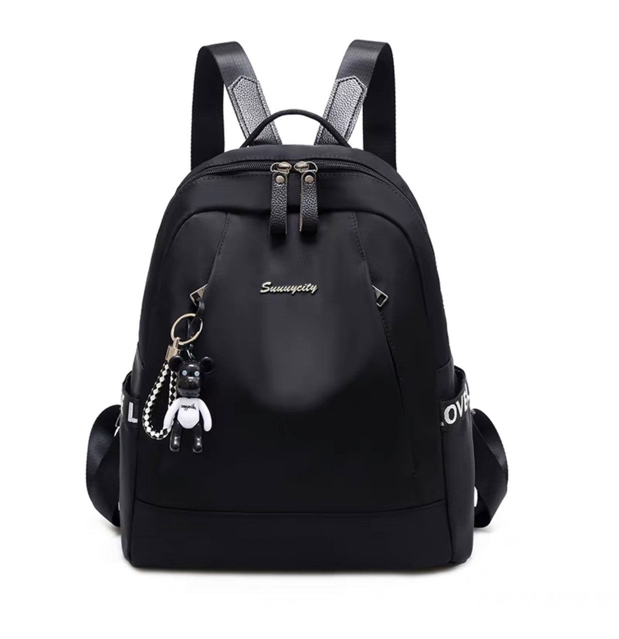 Жіночий рюкзак — сумка 1263 black