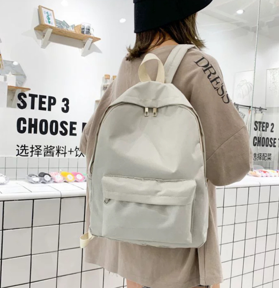 Міський рюкзак 1282 Beige