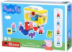 Конструктор Big Klocki Bloxx Świnka Peppa Kamper + 4 Figurki 54 Elem. (57145)