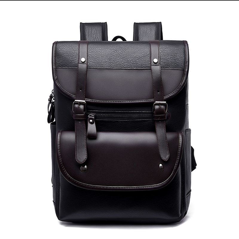 Рюкзак міський еко шкіра Black 1290
