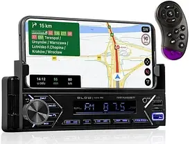 Автомагнітола  BLOW MOBILE PRO 1DIN z uchwytem na telefon Bluetooth 2xUSB SD + pilot na kierownicę