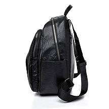 Жіночий рюкзак еко-шкіра 2035 Black, фото 6