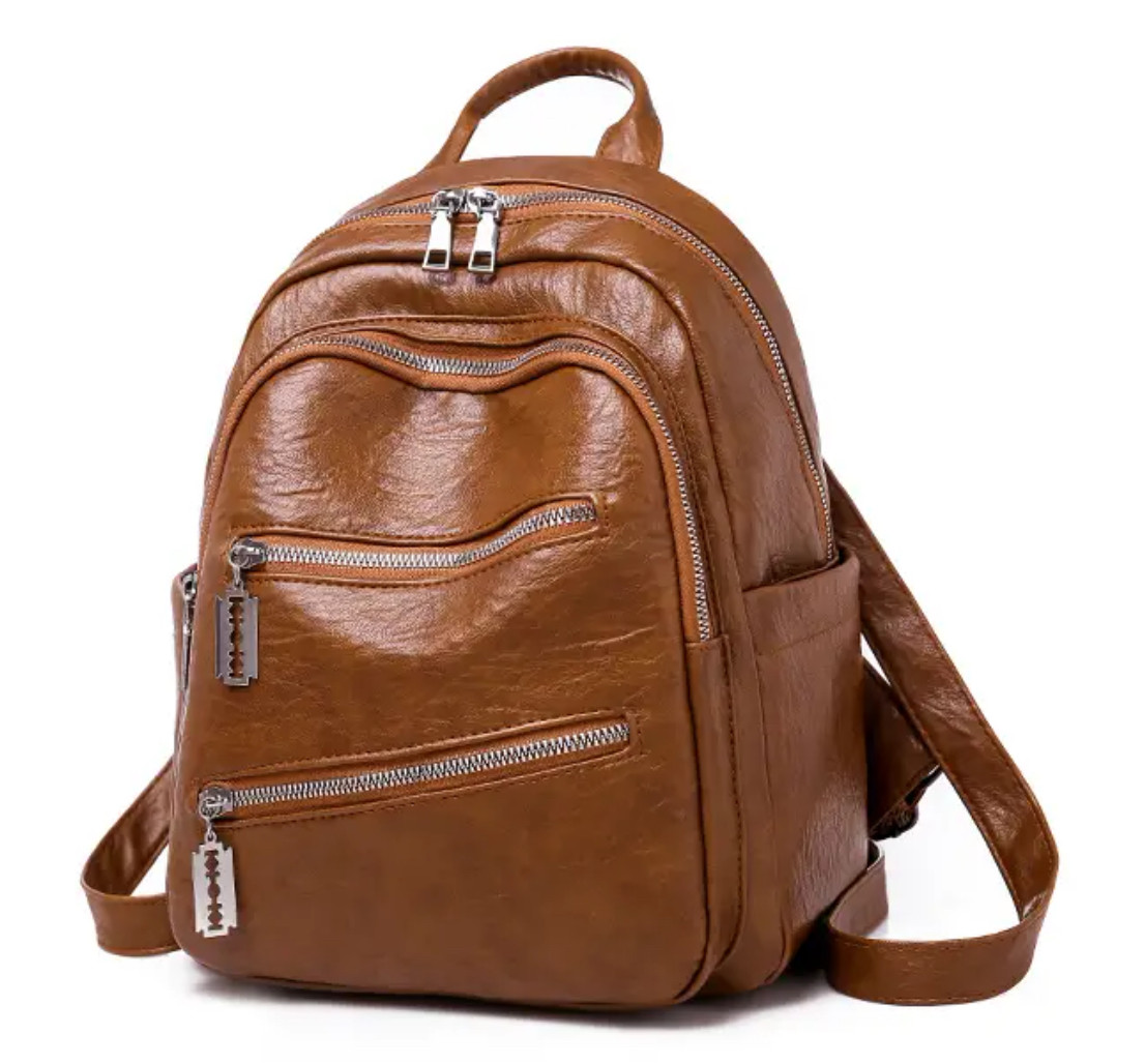 Жіночий рюкзак - сумка екошкіра 2014 brown