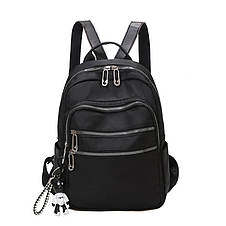 Жіночий міський рюкзак чорний 1307, фото 2