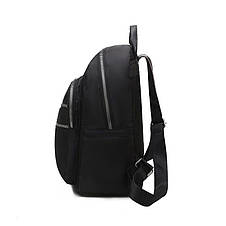 Жіночий міський рюкзак чорний 1307, фото 3