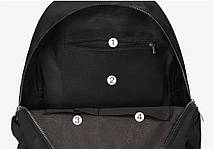 Жіночий міський рюкзак чорний 1307, фото 5