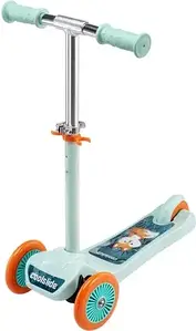 Самокат для дітей Coolslide Fireman Scooter Dziecięca Hulajnoga M000166536 Turkusowy