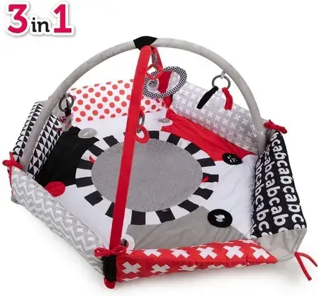 Розвиваючий килимок CANPOL BABIES SENSORYCZNA MATA DO ZABAWY SENSORY TOYS (68/077), фото 1