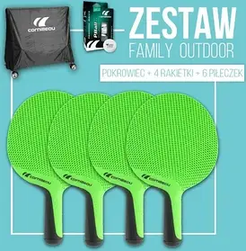 Ракетка для настільного тенісу Cornilleau Family Pack Outdoor