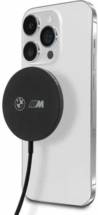 Зарядний пристрій BMW ład. indukcyjna BMCBMSPLK 15W MagSafe Black/black M Edition
