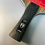 Ракетка для настільного тенісу професійна, ракетка для пінг понга, тенісна ракетка 5 зірок Loki (158), фото 9