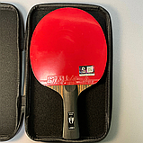 Ракетка для настільного тенісу професійна, ракетка для пінг понга, тенісна ракетка 5 зірок Loki (158), фото 8