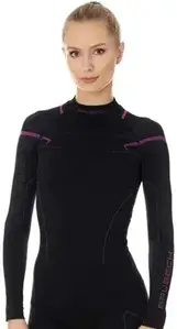 Світшот Brubeck Bluza Damska Narciarska Thermo Black Pink