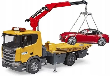 Іграшка Bruder 03552 Scania 560R Laweta Z Roadsterem