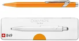 Ручка письмова Długopis Caran D'Ache 849 Pop Line Fluo M W Pudełku Pomarańczowy