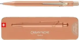 Маркер Caran D&#039 Ache Oł&Amp Oacute Wek Automatyczny 844 Brut Rose W Pudełku R&Amp Oacute Żowe Złoto