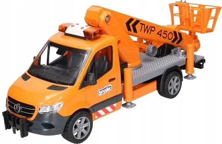 Іграшка Bruder 02679 Sprinter Mb Z Podnośnikiem Koszowym