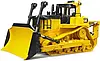 Іграшка Bruder 02452 Buldożer wielki Caterpillar, фото 9
