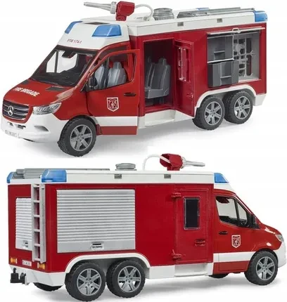 Іграшка Bruder 02680 Mb Sprinter Straż Pożarna Z Armatką