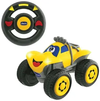 Іграшка на пульті керування Chicco Samochód Billy Big Wheels Zdalnie Sterowany Żółty, фото 3