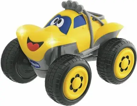 Іграшка на пульті керування Chicco Samochód Billy Big Wheels Zdalnie Sterowany Żółty, фото 4