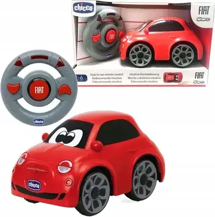 Іграшка на пульті керування Chicco Zdalnie Sterowany Fiat 500 Auto Samochód, фото 1