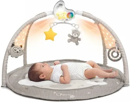 Розвиваючий килимок Chicco First Dreams Mata Dla Niemowlaka 3W1 Enjoy Colors Neutral