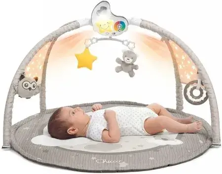 Розвиваючий килимок Chicco First Dreams Mata Dla Niemowlaka 3W1 Enjoy Colors Neutral, фото 1