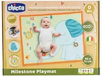 Розвиваючий килимок Chicco Mata Edukacyjna Eco+ Słonik 00011548000000, фото 1