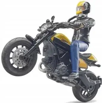 Іграшка Bruder Scrambler Ducati Z Kierowcą 63053, фото 1