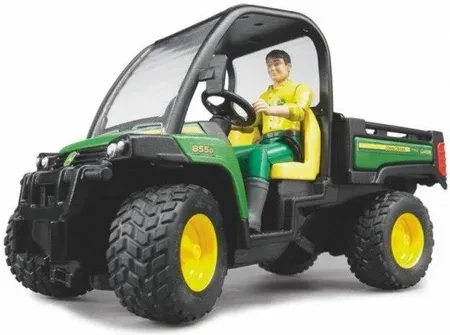 Іграшка Bruder Pojazd Wywrotka John Deere Gator 855D z kierownicą