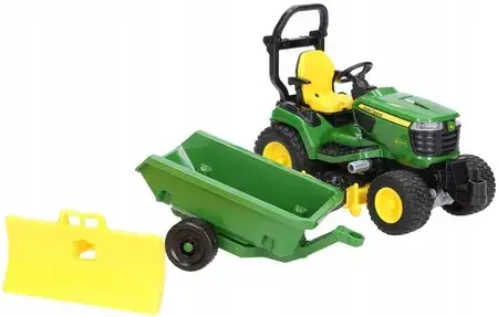 Іграшка Bruder Traktorek John Deere z figurką ogrodnika, фото 5