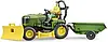 Іграшка Bruder Traktorek John Deere z figurką ogrodnika, фото 7