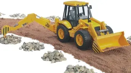 Іграшка Bruder 02428 Koparko- JCB 4CX, фото 4