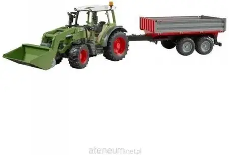 Іграшка Bruder Traktor Fendt Vario 211 Z Ładowaczem I Przyczepą, фото 1