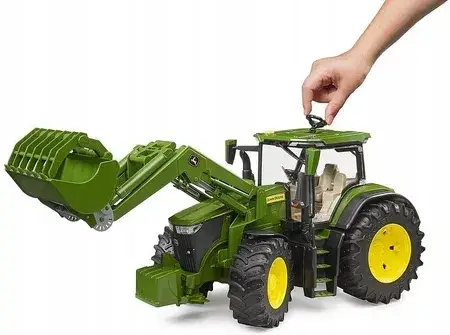 Іграшка Bruder 03151 Traktor John Deere 7R 350 I Ładowacz, фото 4