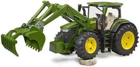 Іграшка Bruder 03151 Traktor John Deere 7R 350 I Ładowacz, фото 5