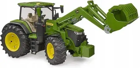 Іграшка Bruder 03151 Traktor John Deere 7R 350 I Ładowacz, фото 6