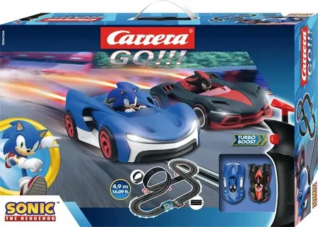Іграшка Carrera GO!!! - Tor z pętlą 4,9 m Sonic + 2 samochody 62566