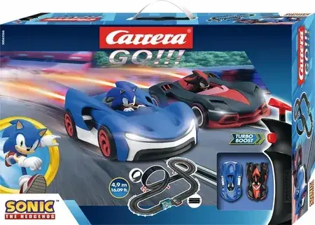 Іграшка Carrera GO!!! - Tor z pętlą 4,9 m Sonic + 2 samochody 62566, фото 1