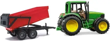 Іграшка Bruder 02057 Traktor John Deere 6920 z przyczepą wywrotką, фото 3
