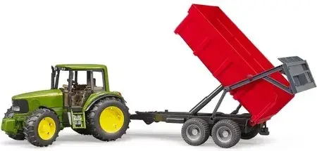Іграшка Bruder 02057 Traktor John Deere 6920 z przyczepą wywrotką, фото 4