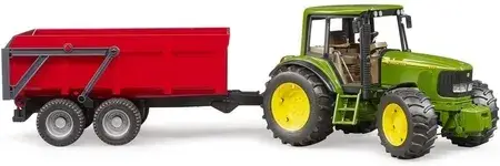 Іграшка Bruder 02057 Traktor John Deere 6920 z przyczepą wywrotką, фото 5