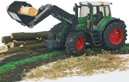 Іграшка Bruder 03041 Zabawka Traktor Fendt 936 Vario z ładowaczem, фото 5