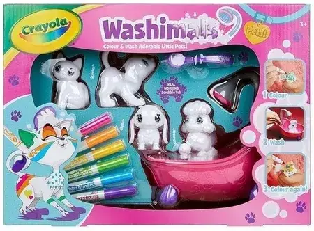 Іграшка Crayola Washimals z wanną zwierzątka, фото 1