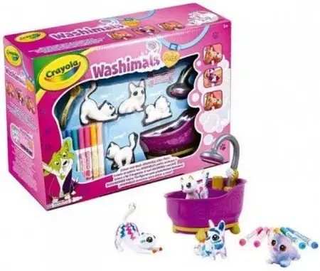 Іграшка Crayola Washimals z wanną zwierzątka, фото 3