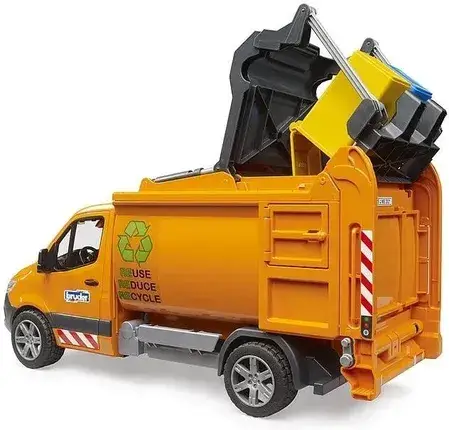 Іграшка Bruder Śmieciarka Mercedes-Benz Sprinter 02682, фото 4