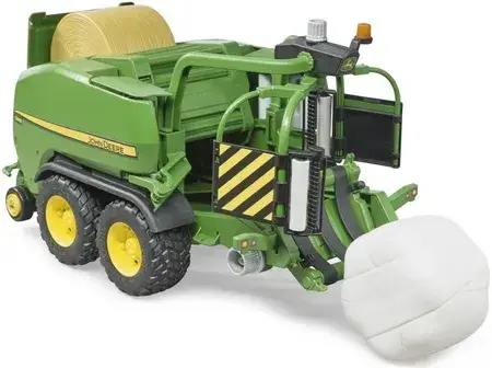 Іграшка Bruder 02032 John Deere C441R Prasa rolująca do słomy, фото 1