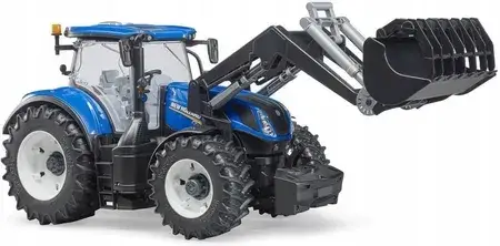 Іграшка Bruder Traktor New Holland T7.315 z ładowaczem (03121), фото 3