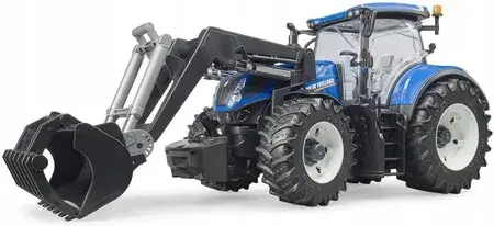 Іграшка Bruder Traktor New Holland T7.315 z ładowaczem (03121), фото 4